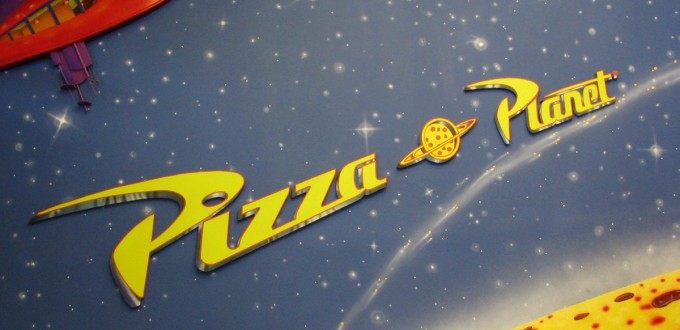 Le restaurant Pizza Planet
