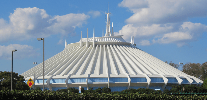 Message personnalisé dans Space Mountain à Magic Kingdom