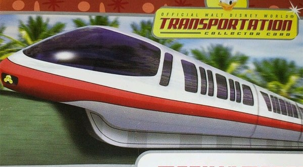 Les cartes à collectionner du Walt Disney World Transportation System