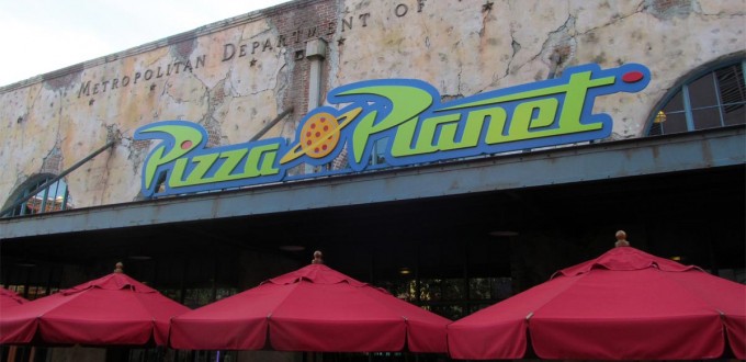 Rénovations majeures au restaurant Pizza Planet en 2016