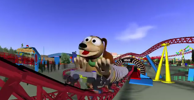 Un aperçu de la future montagne russe Slinky Dog Dash à Disney’s Hollywood Studios