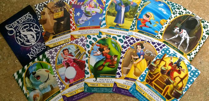 Liste des cartes du jeu Sorcerers of the Magic Kingdom