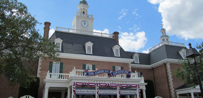 Galerie de photos du pavillon des États-Unis à Epcot