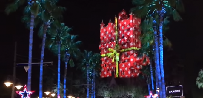 Nouveau spectacle des fêtes à Hollywood Studios : Sunset Seasons Greetings