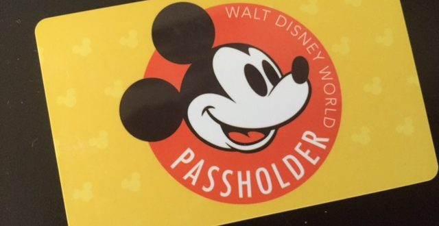 Les passes annuelles à Walt Disney World