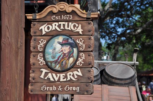Le restaurant Tortuga Tavern à Walt Disney World