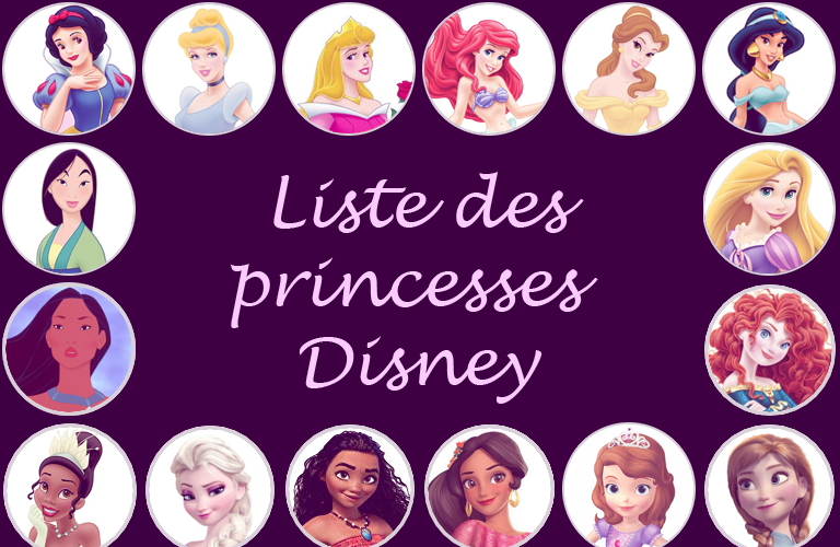 Liste des princesses Disney – Le monde ...