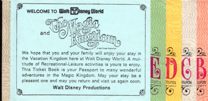 Payer pour les manèges à Disney n’est pas une nouveauté!