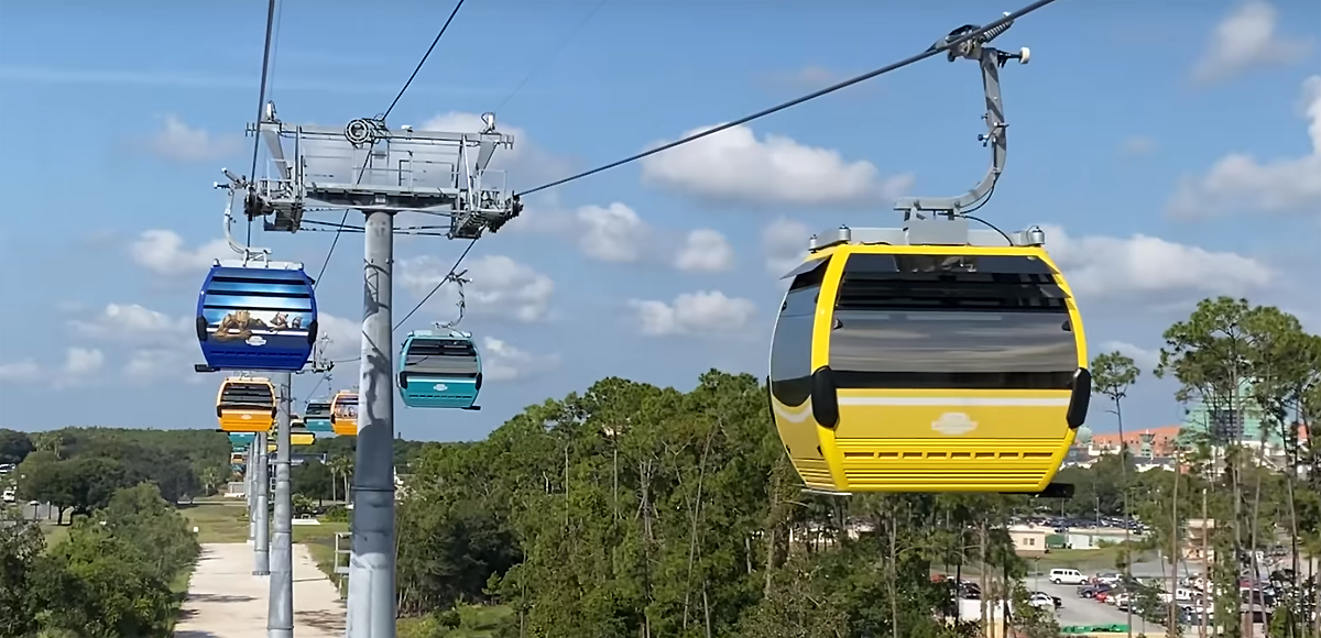 Une promenade sucrée et amusante avec le Disney Skyliner