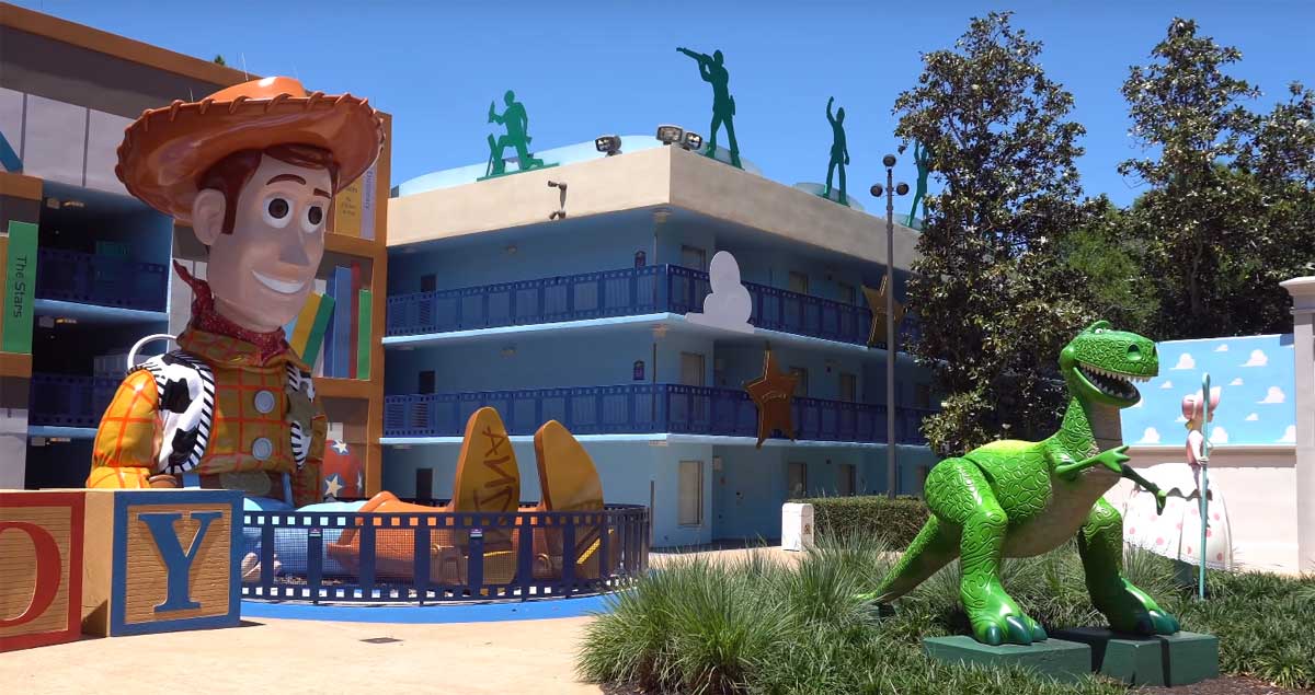 Les thèmes de tous les hôtels Disney