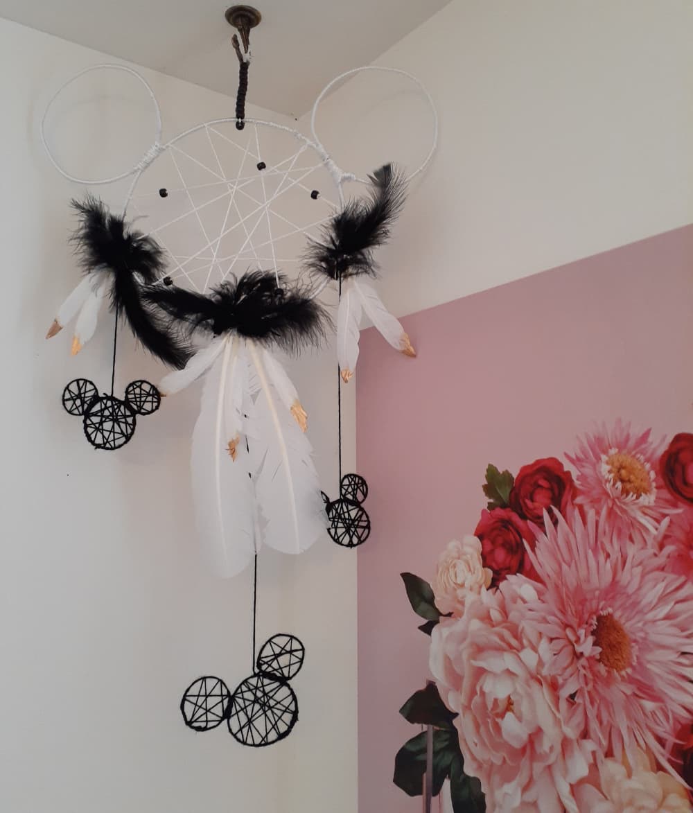 Créer un capteur de rêves en forme de Mickey Mouse