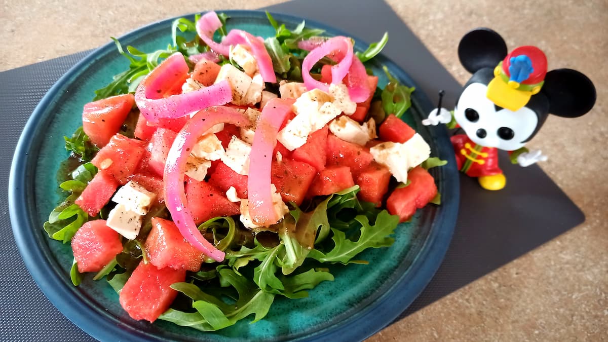 Recette de la salade de melon d’eau du International Flower & Garden Festival à EPCOT