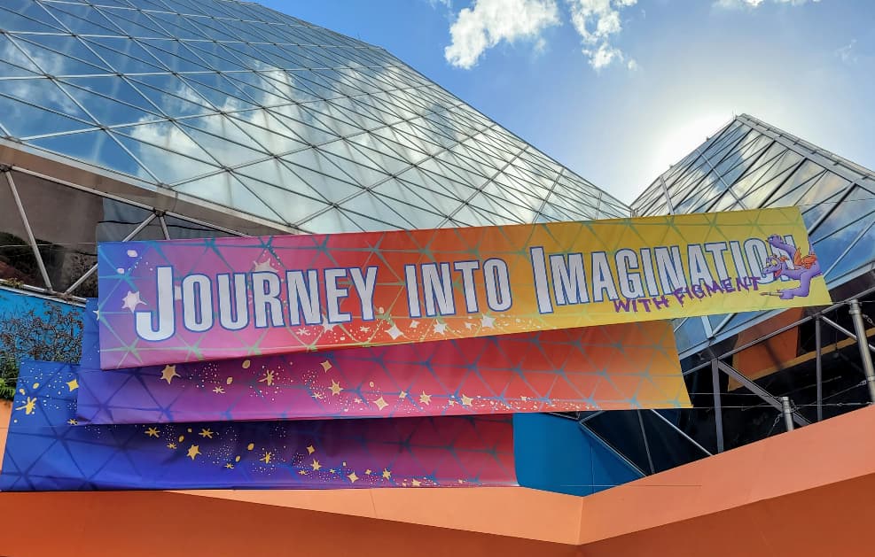 Vidéo de la populaire attraction Journey into imagination with Figment