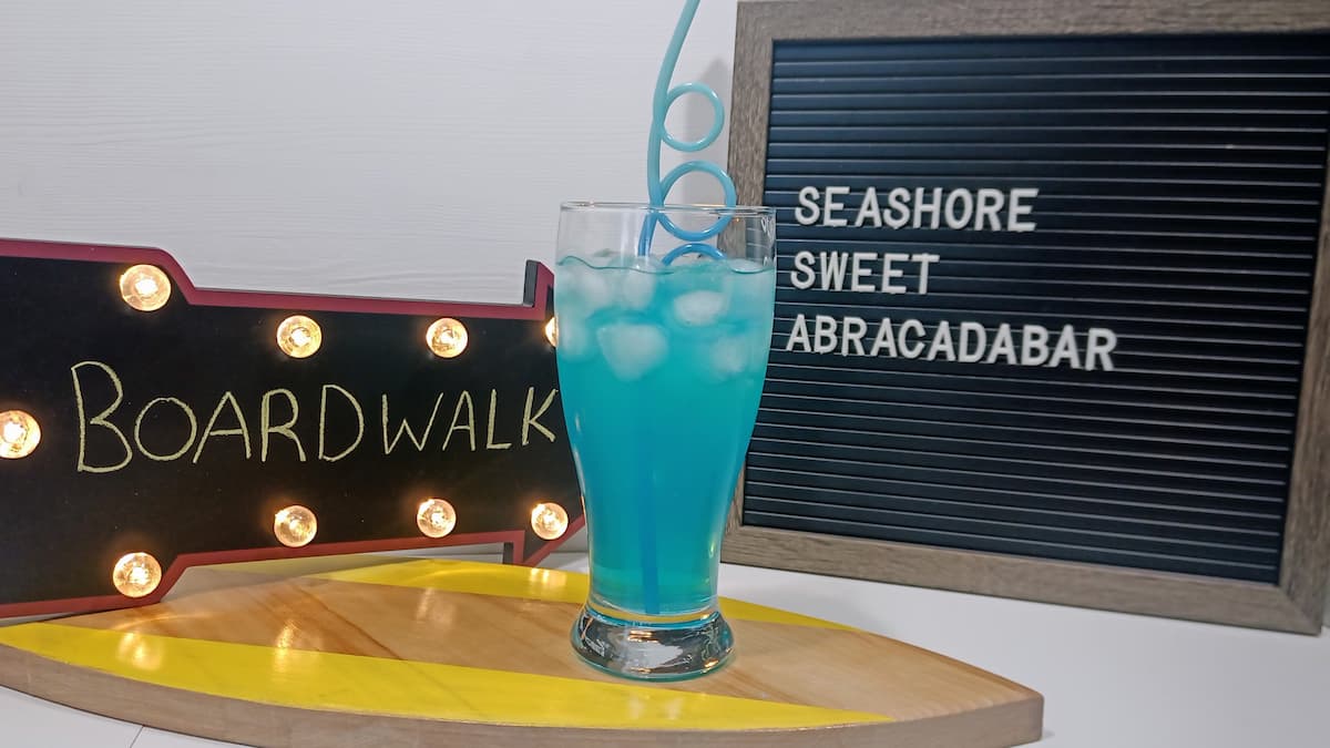 Recette du cocktail Seashore Sweet du AbracadaBar – Disney’s BoardWalk