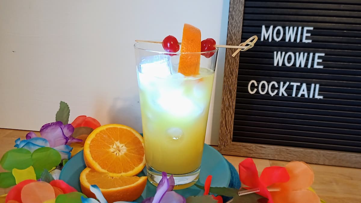 Recette du cocktail Mowie Wowie du Tune-In Lounge à Disney’s Hollywood Studios