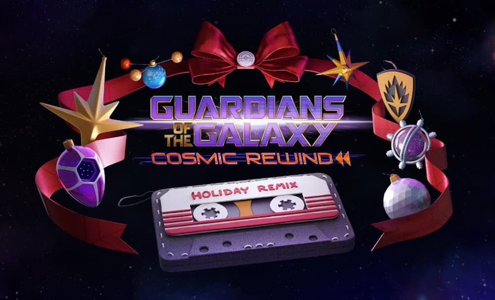Nouvelle bande sonore pour le temps des fêtes dans Guardians of the Galaxy Cosmic Rewind