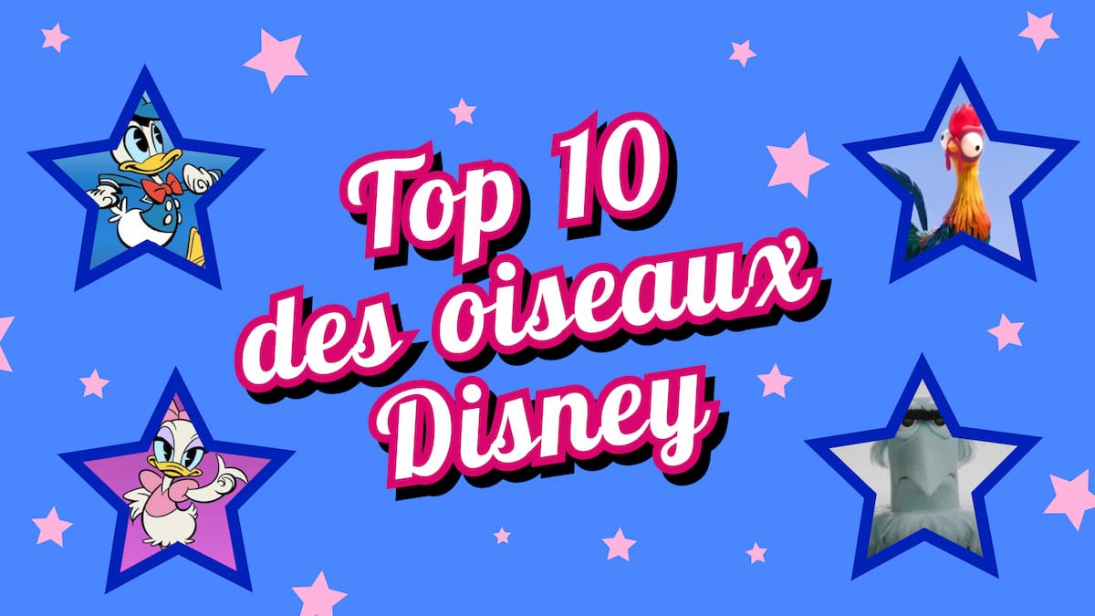 Top 10 des oiseaux de Disney