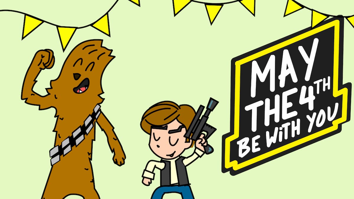 Joyeux Star Wars Day! May the Fourth be With You