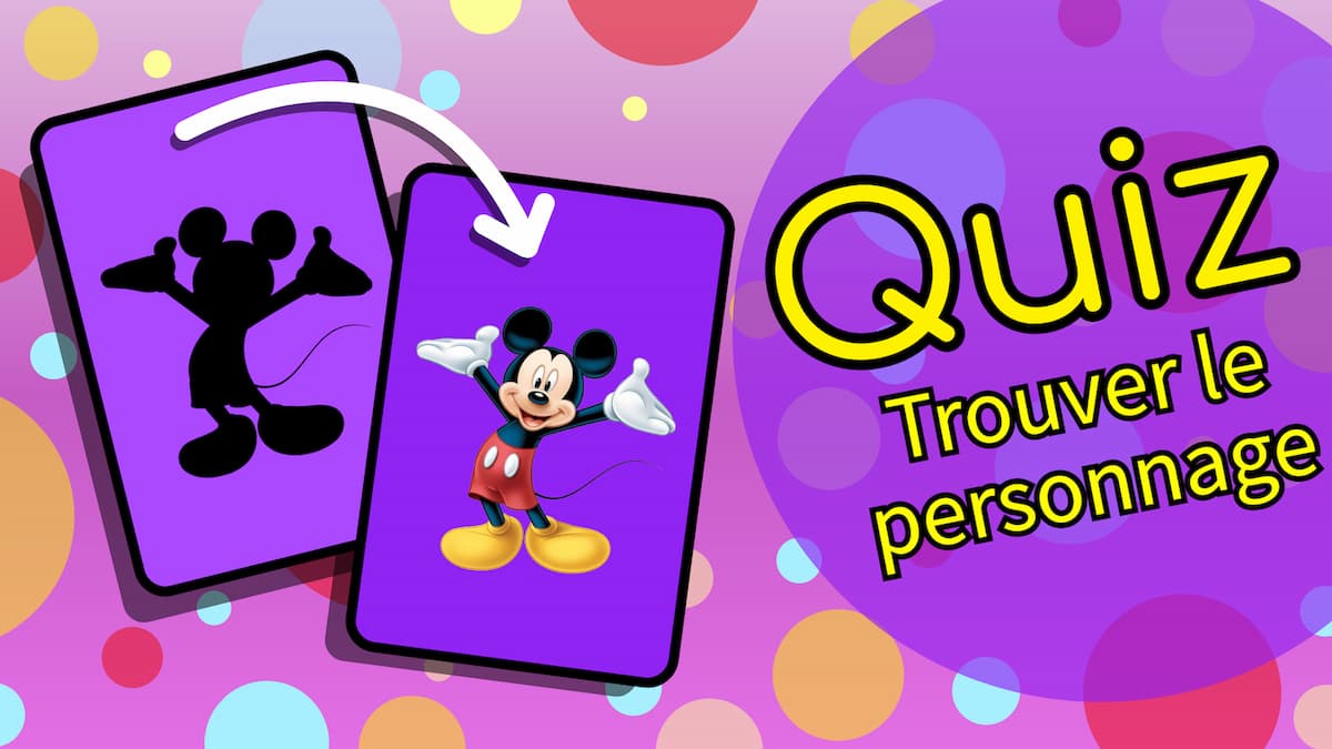 Quiz : Trouvez les personnages Disney en regardant leur silhouette