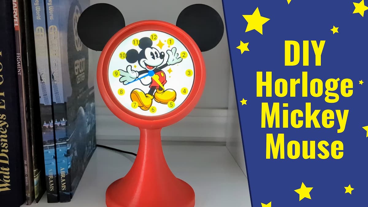 Projet électronique facile – Fabriquer une horloge de Mickey Mouse