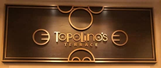 Topolino’ s Terrace un restaurant à découvrir