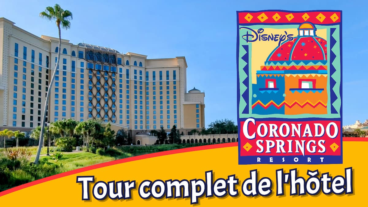 Vidéo: Tour complet de l’hôtel Disney’s Coronado Springs Resort