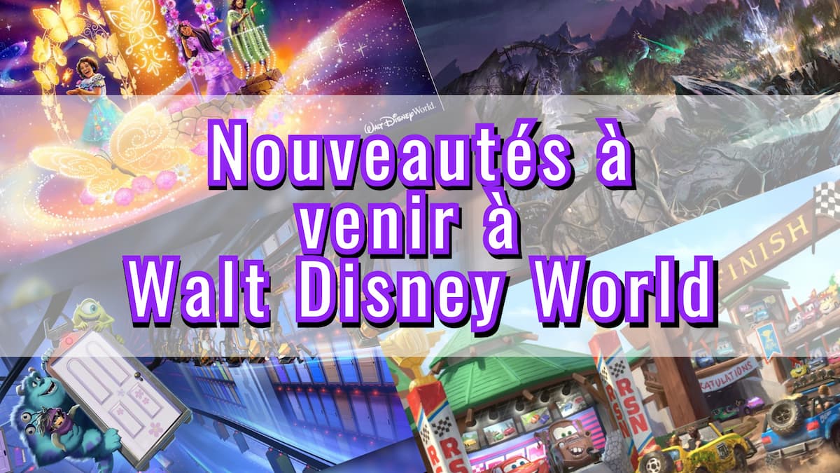 Disney annonce plusieurs nouveautés à venir pour ses parcs de Floride