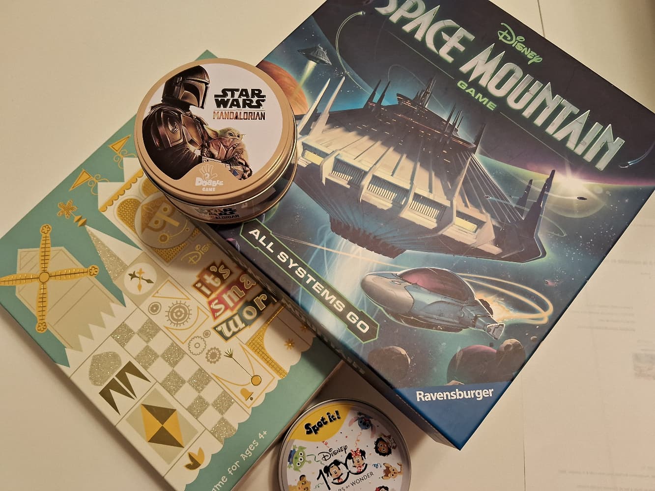 4 jeux de société pour un ou une amateur de Disney