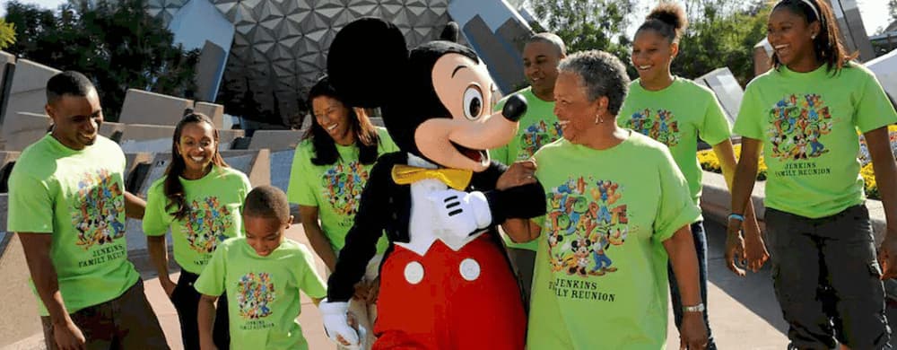 Les chandails de famille à Walt Disney World
